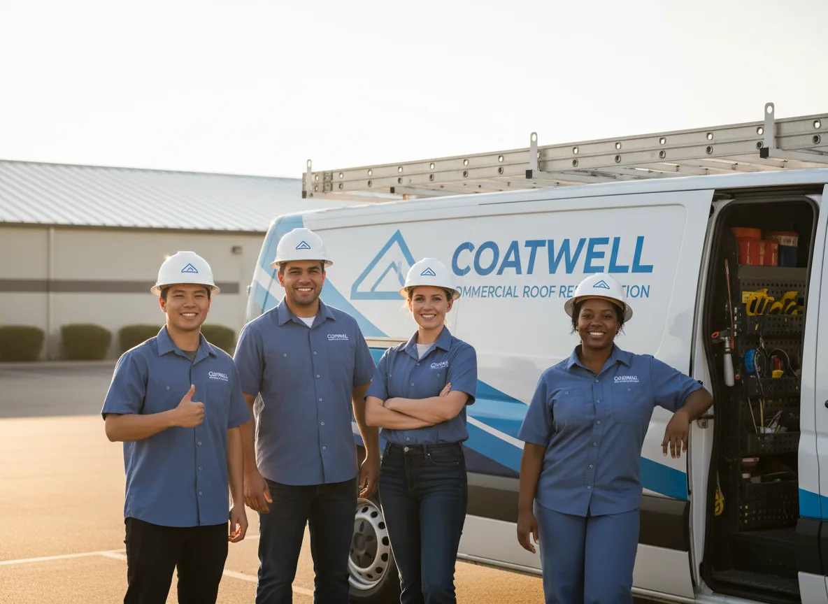 Commercial roof coating company in Waverly, MN